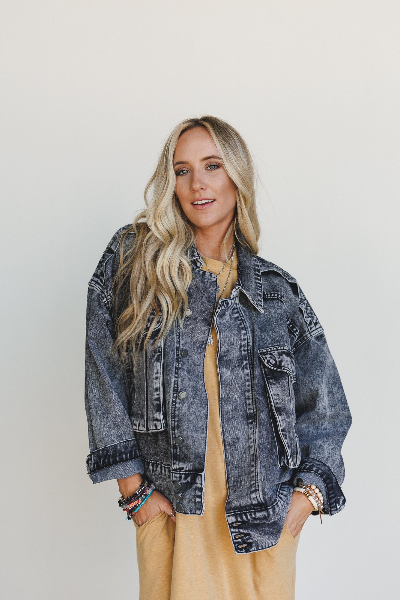 Canyon Coast Denim Jacket - Black