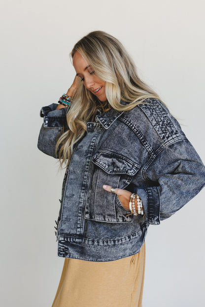 Canyon Coast Denim Jacket - Black