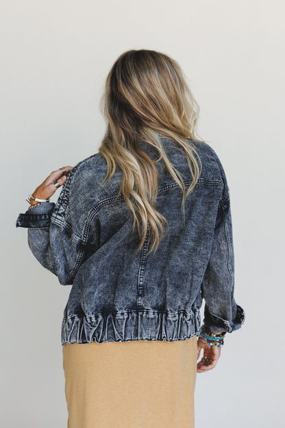 Canyon Coast Denim Jacket - Black