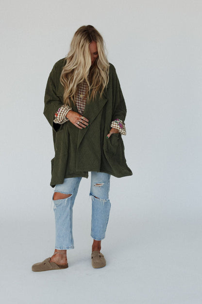 Elea Cardigan - Olive