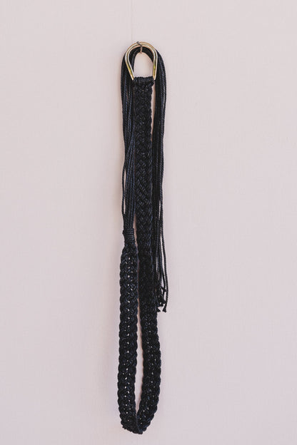 Wanderfree Braided Belt - Black