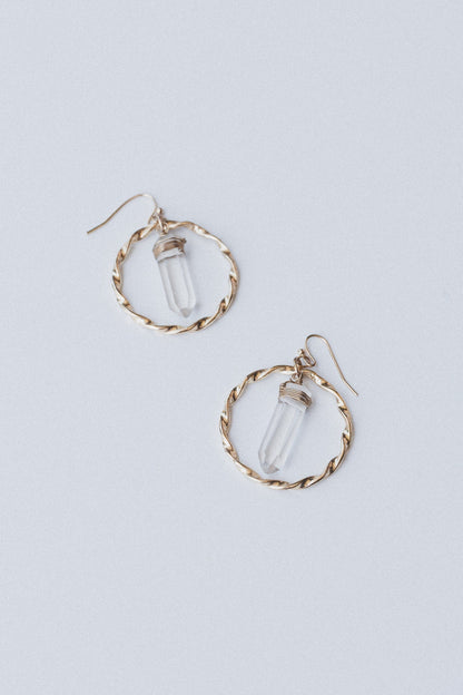 Wander On Earrings - Gold