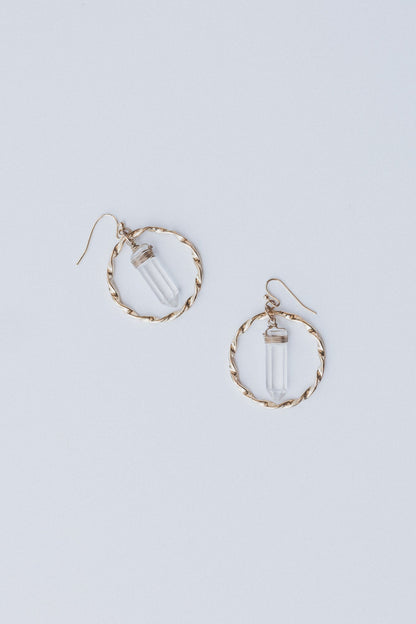 Wander On Earrings - Gold