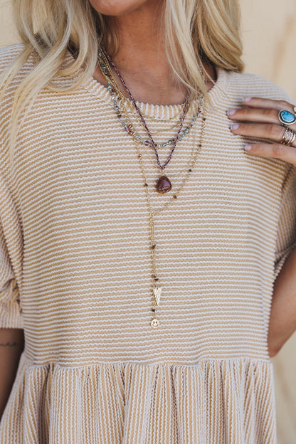 Saturn Layered Necklace - Gold