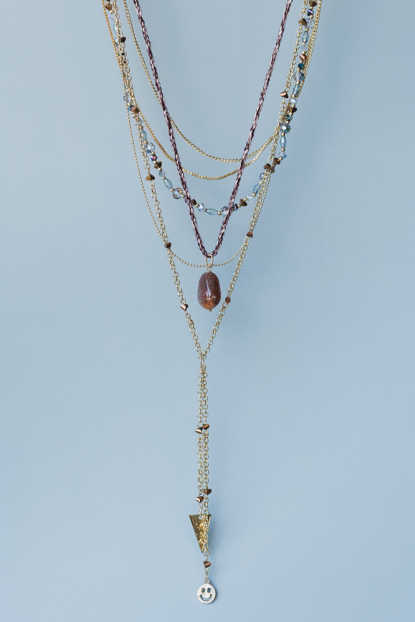 Saturn Layered Necklace - Gold