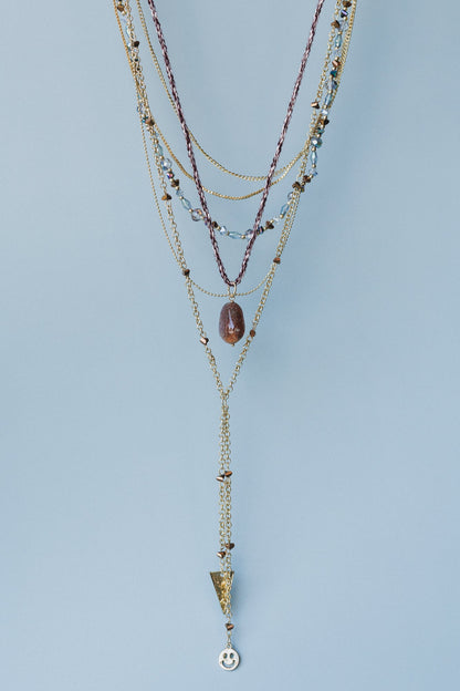 Saturn Layered Necklace - Gold