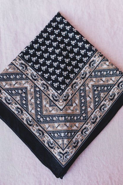 Sweet Repeat Bandana - Black