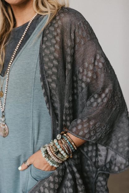 Boheme Breeze Kimono - Black