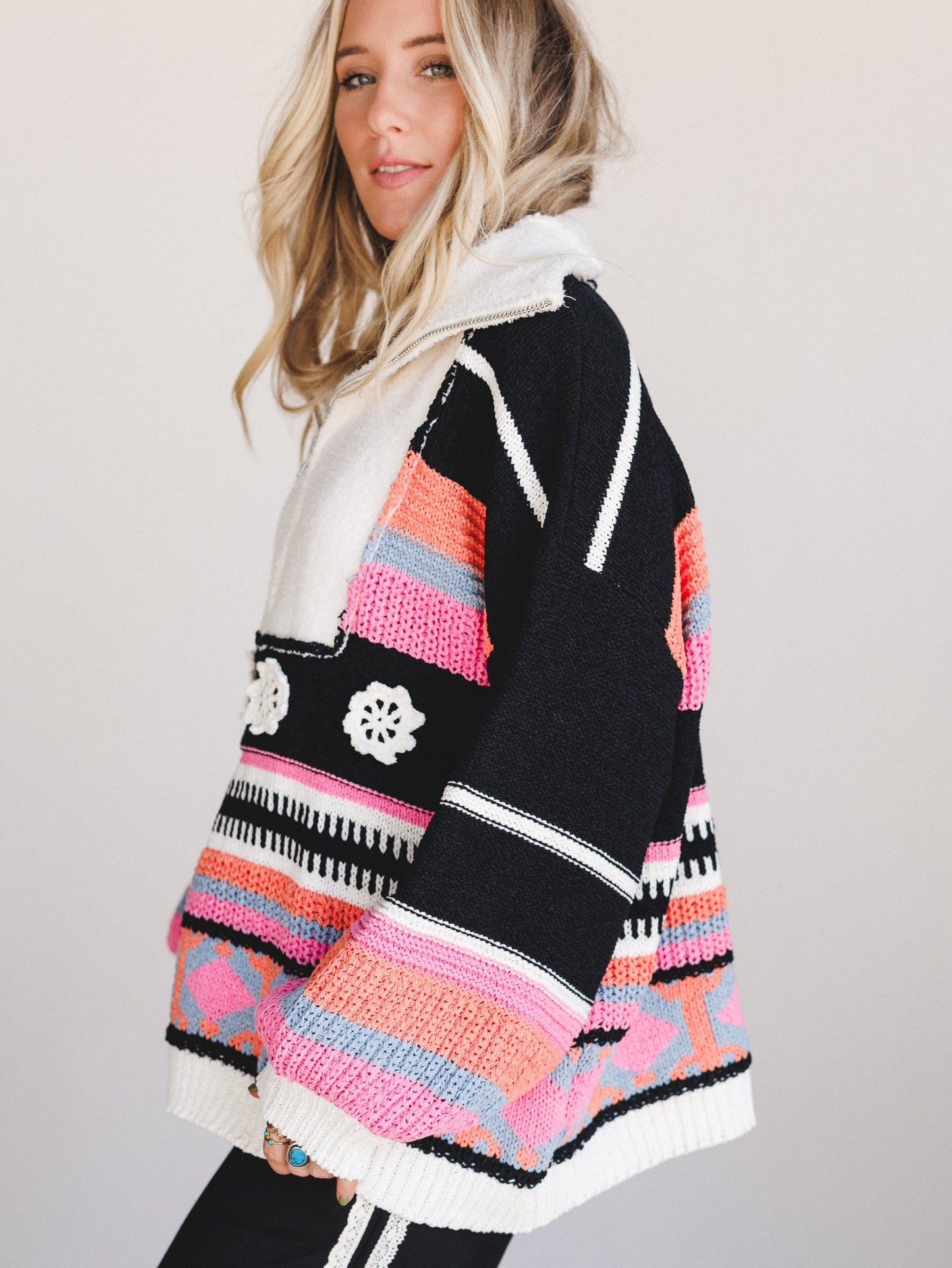 Cozy Cute 2 Piece Bundle - Black Multi