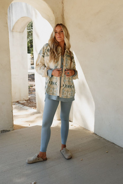 Tribal Blitz Jacket - Beige