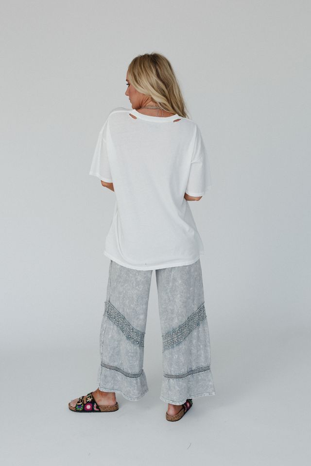 Stars And Doves Graphic Tee - Ivory