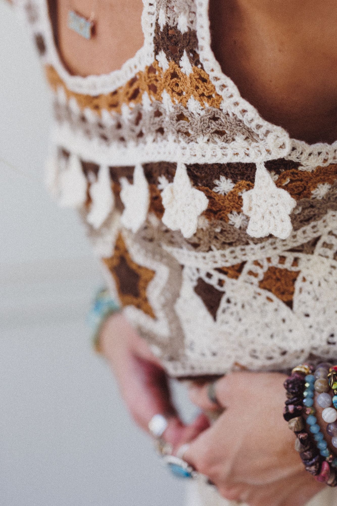 Starwoven Crochet Top - Multi