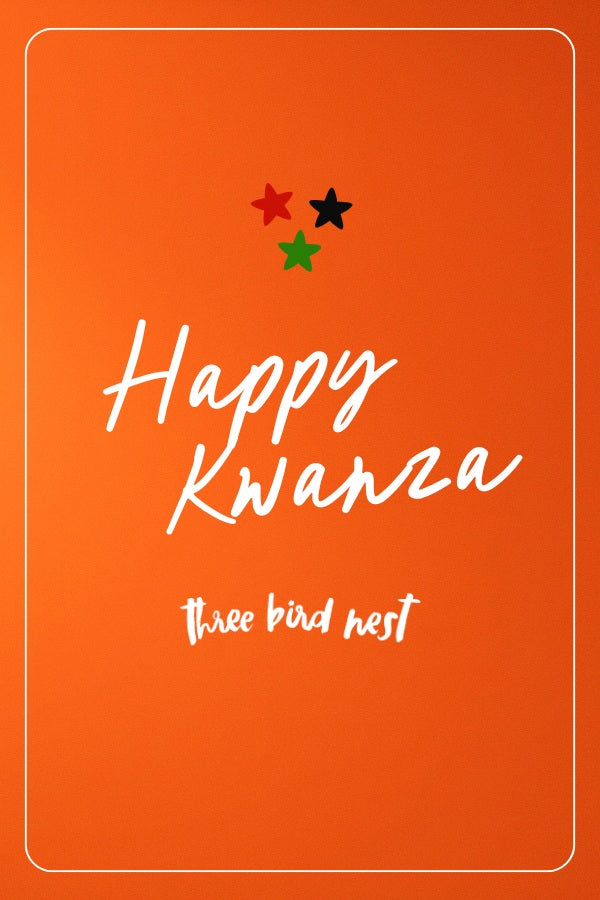 E Gift Card - Happy Kwanza
