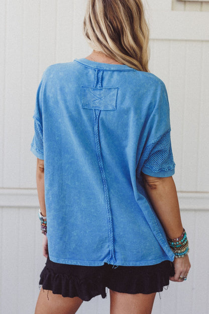 Stardust Fade Top - Blue