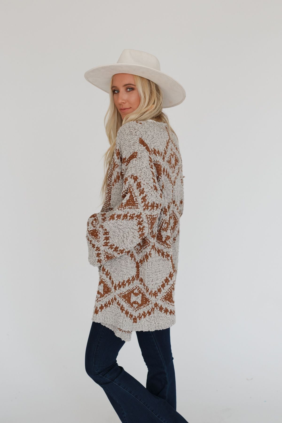 Free to Roam Cardigan - Gray