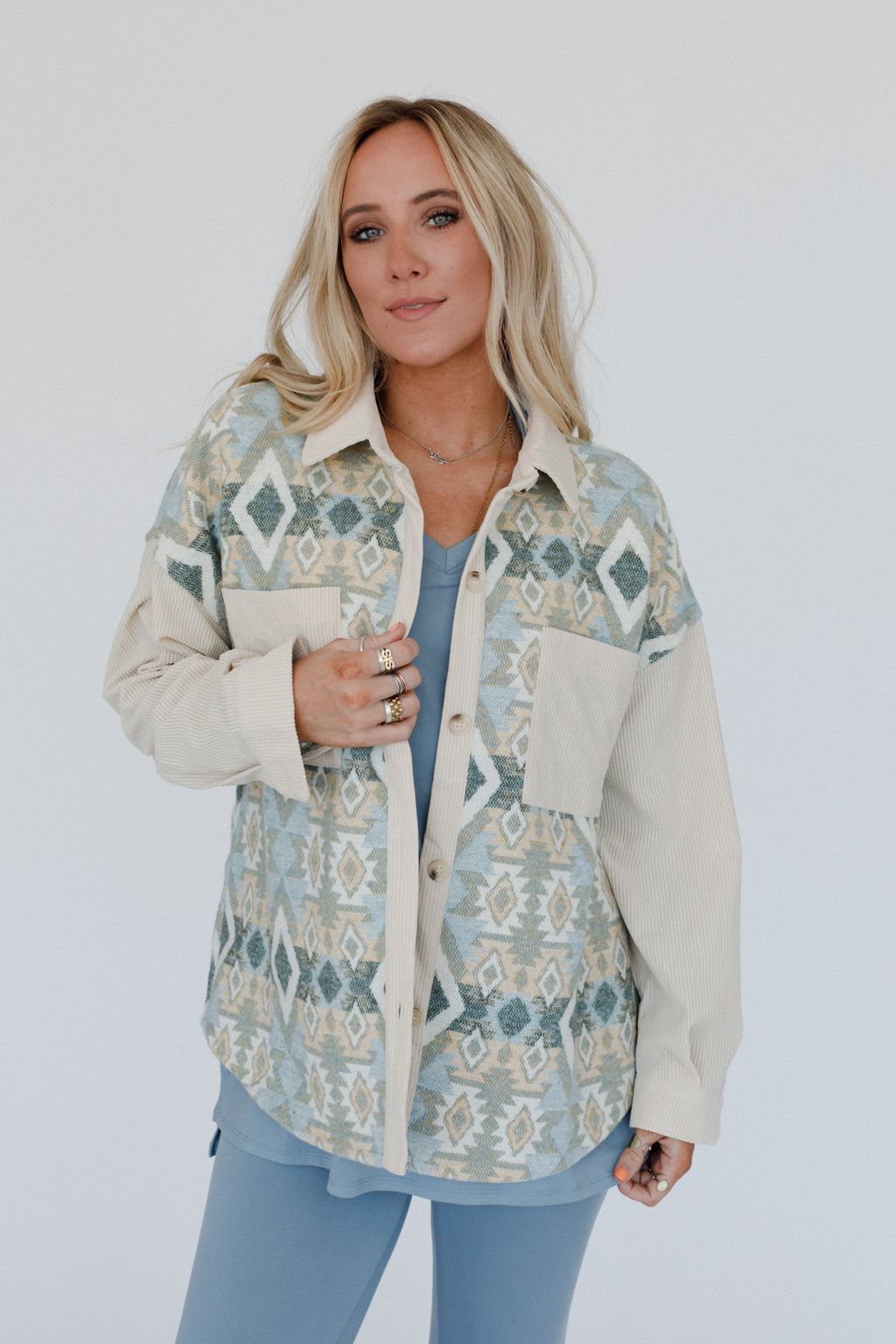 Tribal Blitz Jacket - Beige