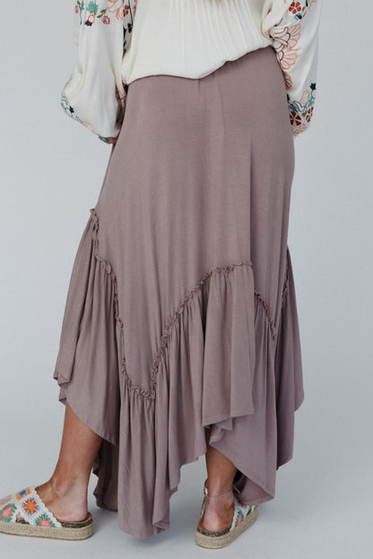 The Nest Forever Beauty Maxi Skirt - Mushroom