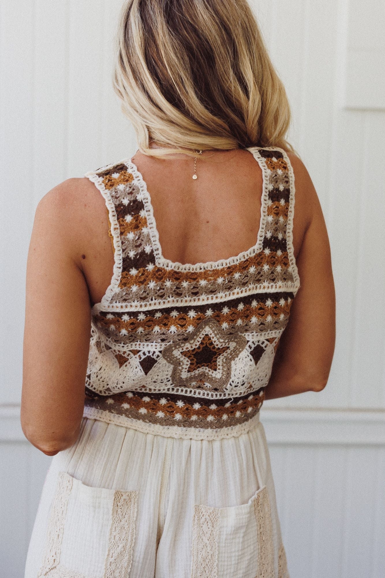 Starwoven Crochet Top - Multi