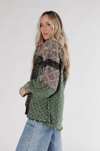 Winslow Textured Shacket - Coco